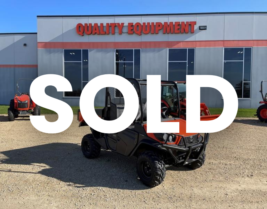 2025 Kubota Full-Size Gas Utility Vehicles RTVXG850 SIDEKICK in Orange - Stock # 027838